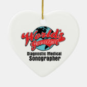 Sonographin für weltbeste Diagnostik Keramikornament (Hinten)