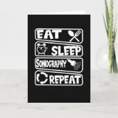 Sonographin Karte (Vorderseite)