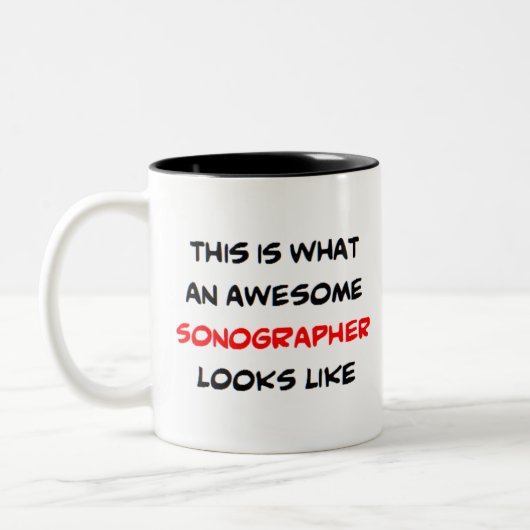 Sonographin, phantastisch zweifarbige tasse (Links)