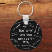 Sonographin sagt: Was Schlüsselanhänger (Vorderseite)