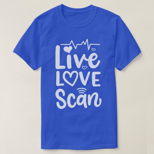 Sonographin Ultrasound Tech T-Shirt (Design vorne)