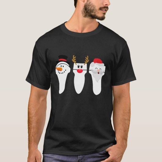 Sonographin Ultrasound Tech Weihnachten Weihnachte T-Shirt (Vorderseite)