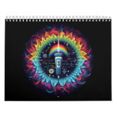 Sonographisch-farbige Ultraschallwellen-Physik Kalender (Titelbild)