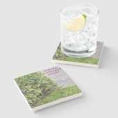 Sonoma Alexander Valley Marble Stone Untersetzer (Seitenansicht)