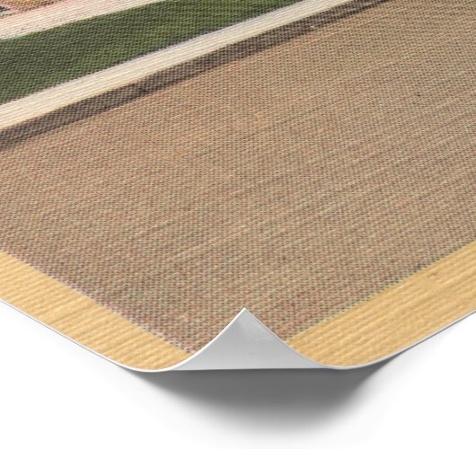 Sonoma, CA - Mission San Francisco Solano Poster (Ecke)