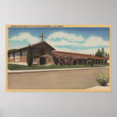 Sonoma, CA - Mission San Francisco Solano Poster (Vorne)