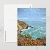 Sonoma Coast Staat Park, Kalifornien Postkarte (Vorne/Hinten)