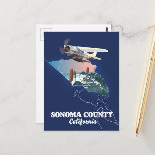 Sonoma County California Karte