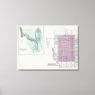 Sonoma County, Kalifornien 22 Leinwanddruck