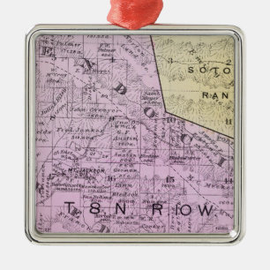 Sonoma County, Kalifornien 5 Ornament Aus Metall