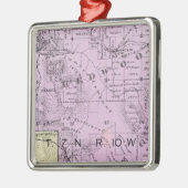 Sonoma County, Kalifornien 8 Silbernes Ornament (Links)