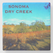 Sonoma Dry Creek Marble Stone Untersetzer (Vorderseite)