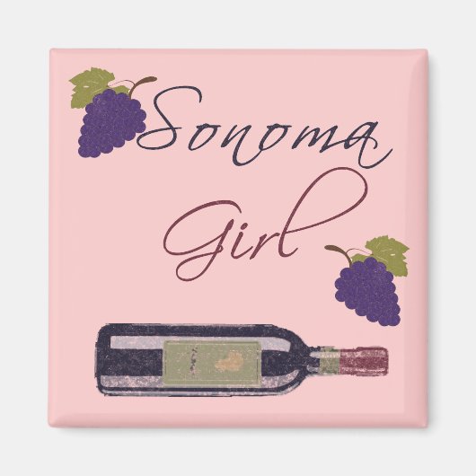 Sonoma Girl Magnet (Vorne)