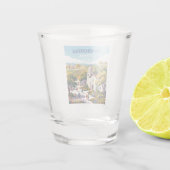Sonoma Kalifornien Schnapsglas (Rückseite)