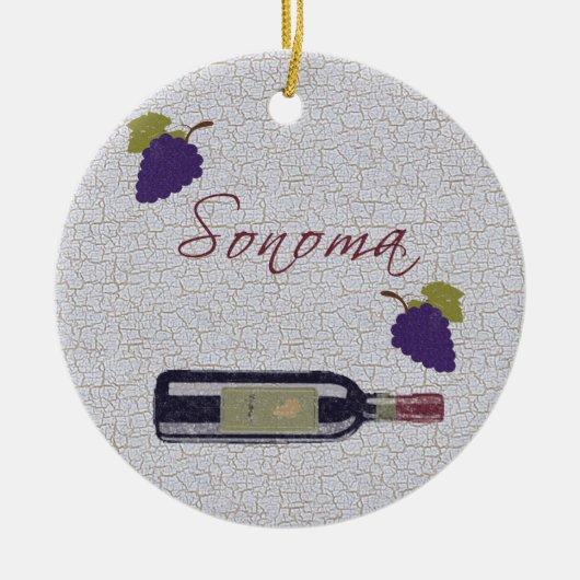 Sonoma Keramik Ornament (Vorne)