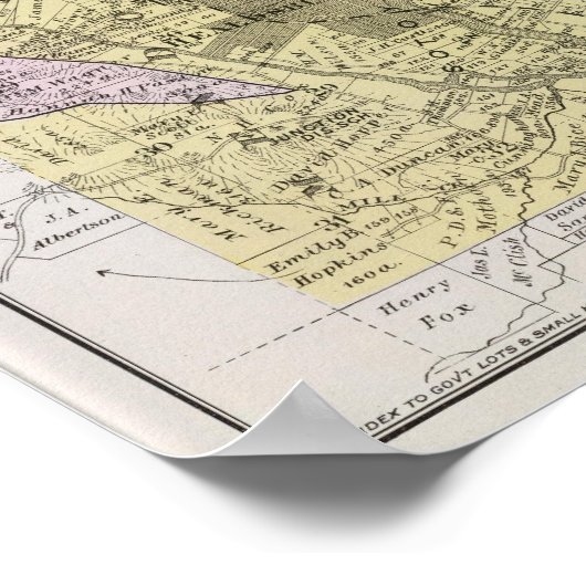 Sonoma-Landkreis, Kalifornien 10 Poster (Ecke)