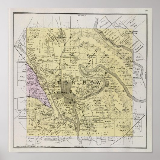 Sonoma-Landkreis, Kalifornien 10 Poster (Vorne)