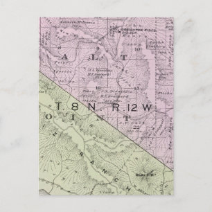 Sonoma-Landkreis, Kalifornien 10 Postkarte