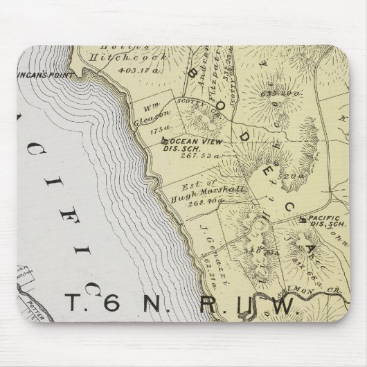Sonoma Landkreis, Kalifornien 14 Mousepad (Vorne)