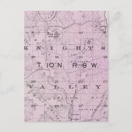 Sonoma-Landkreis, Kalifornien 17 Postkarte (Vorderseite)