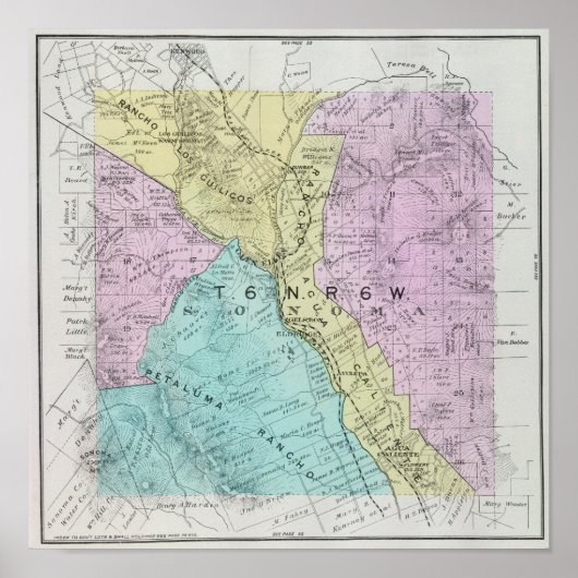 Sonoma Landkreis, Kalifornien 22 Poster (Vorne)