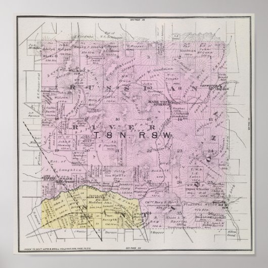 Sonoma Landkreis, Kalifornien 24 Poster (Vorne)