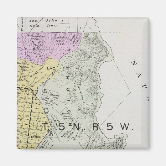 Sonoma Landkreis, Kalifornien 30 Magnet (Vorne)