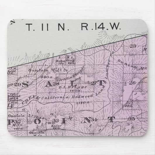 Sonoma Landkreis, Kalifornien 36 Mousepad (Vorne)