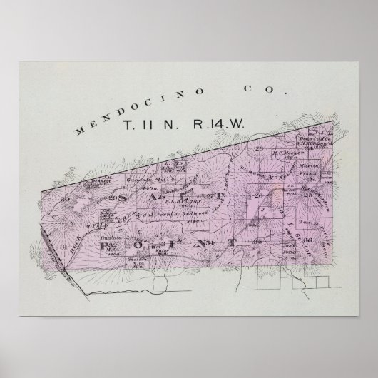 Sonoma Landkreis, Kalifornien 36 Poster (Vorne)