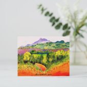 Sonoma Landkreis Vineyard Postkarte (Stehend Vorderseite)