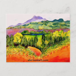 Sonoma Landkreis Vineyard Postkarte
