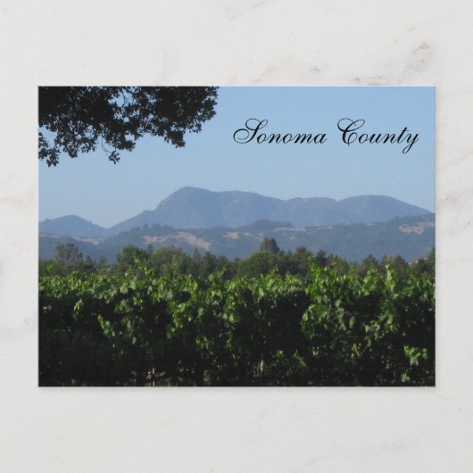 Sonoma Landscape ! Postkarte (Vorderseite)