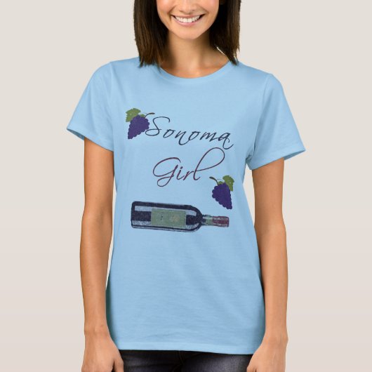 Sonoma-Mädchen T-Shirt (Vorderseite)