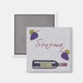 Sonoma Magnet (Vorderseite/Rückseite)