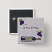 Sonoma Magnet Button (Vorne & Hinten)