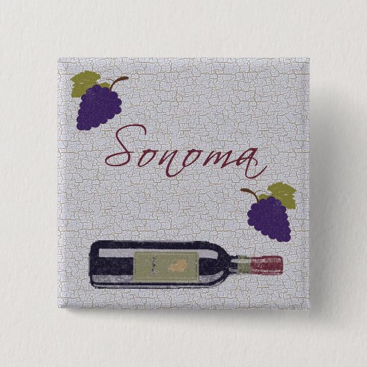 Sonoma Magnet Button (Vorderseite)