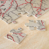 Sonoma, Marin, Lake und Napa-Landkreis Puzzle (Seite)