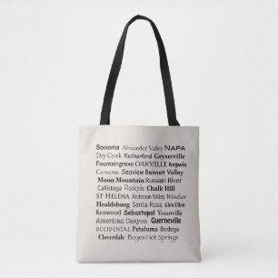 Sonoma Napa Custom Wine Country TASCHE