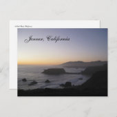 Sonoma Nordküste 2 Postkarte (Vorne/Hinten)