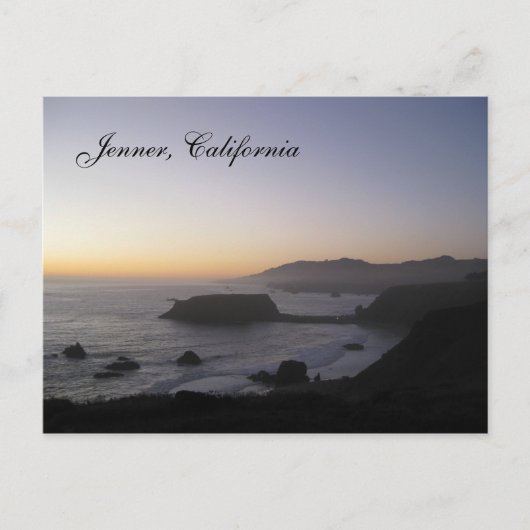 Sonoma Nordküste 2 Postkarte (Vorderseite)