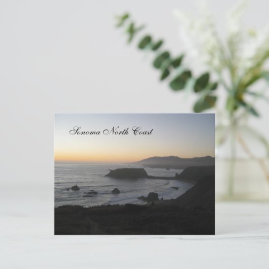 Sonoma Nordküste Postkarte (Stehend Vorderseite)