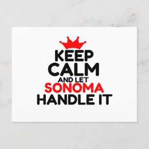 SONOMA POSTKARTE