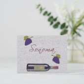 Sonoma Postkarte (Stehend Vorderseite)