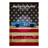 Sonoma Raceway Poster (Vorderseite)