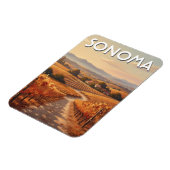 Sonoma Valley California Reise Magnet (Linke Seite)