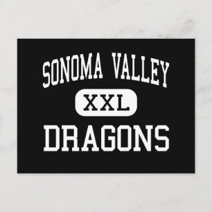 Sonoma Valley - Dragons - High - Sonoma California Postkarte