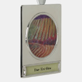 Sonoma Vineyards California Banner-Ornament Silber (Rechts)