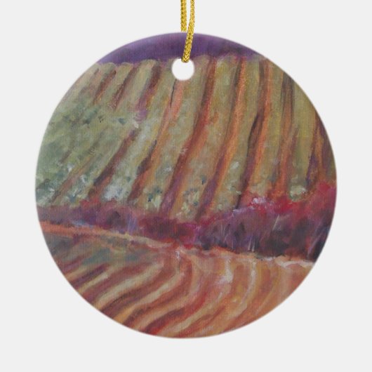 Sonoma Vineyards California Keramikornament (Vorne)