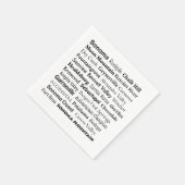 Sonoma Wine Country Napkins Serviette (Ecke)