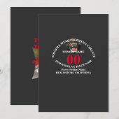 SONOMA WINE KAMPF CIRCUIT ZINFANDEL VS PINOT EINLADUNG (Vorne/Hinten)